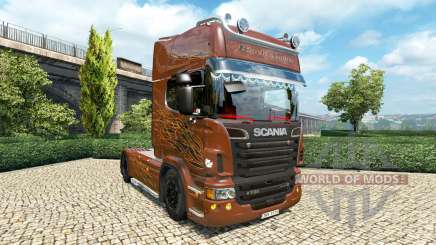 Scania R Black Amber v2.5 for Euro Truck Simulator 2