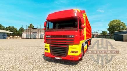 DLRG skin for DAF truck for Euro Truck Simulator 2