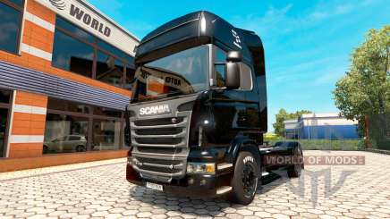 BlackBerry skin for Scania truck for Euro Truck Simulator 2