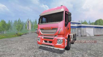 Iveco Stralis 560 8x4 v1.5 for Farming Simulator 2015