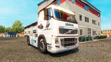 Skin Adidas for Volvo truck for Euro Truck Simulator 2