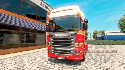 Penta skin for Scania truck for Euro Truck Simulator 2