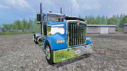 Kenworth W900L 2004 [day cab] for Farming Simulator 2015