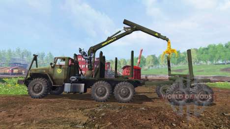 Ural-4320 [Forester] v1.1 for Farming Simulator 2015