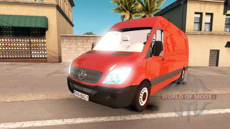 Mercedes-Benz Sprinter LWB for American Truck Simulator