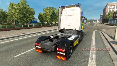 Gasunie Transport skin for Scania truck for Euro Truck Simulator 2