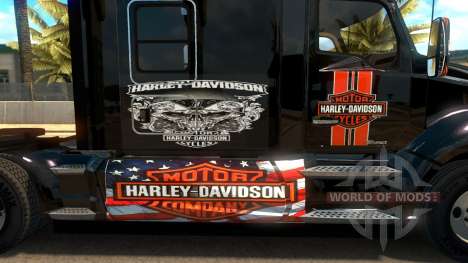 T680 Harley Davidson skin for American Truck Simulator