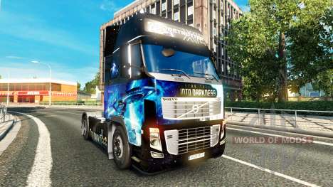 Skin Star Trek in to Darkness for Volvo truck for Euro Truck Simulator 2