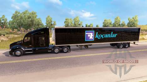 Skin Kocanlar on a Kenworth tractor for American Truck Simulator
