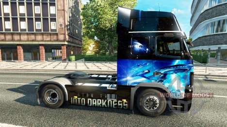 Skin Star Trek in to Darkness for Volvo truck for Euro Truck Simulator 2