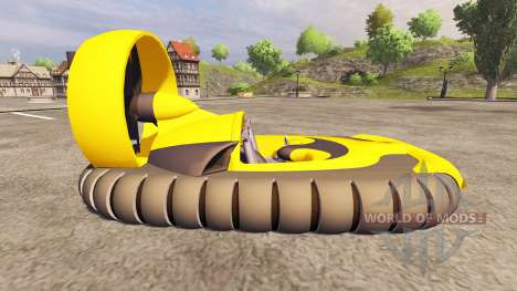 The hovercraft for Farming Simulator 2013