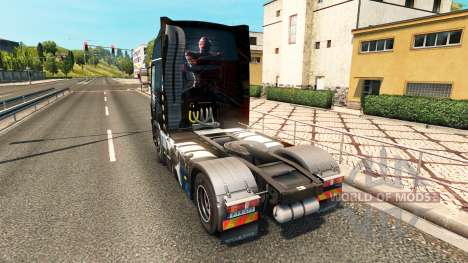 Spiderman skin for Volvo truck for Euro Truck Simulator 2
