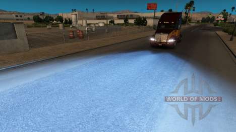 Blue light for American Truck Simulator