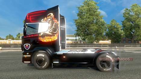 Skin for Scania truck Scania for Euro Truck Simulator 2