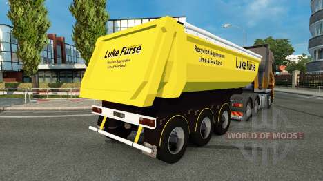 Luke Furse skin for trailer for Euro Truck Simulator 2