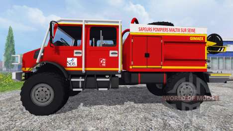 Mercedes-Benz Unimog [fire service] for Farming Simulator 2015