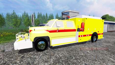 Ford F-800 [fire truck] for Farming Simulator 2015