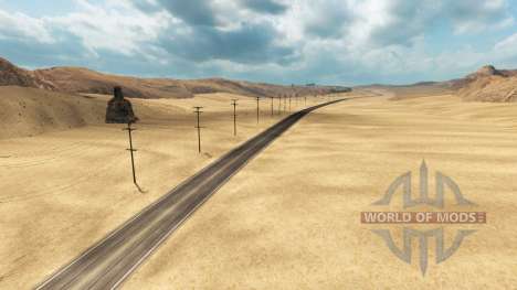 Roads Northern Nevada for American Truck Simulator
