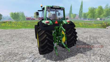 John Deere 7530 Premium v1.2 for Farming Simulator 2015