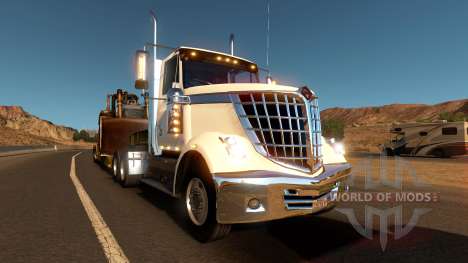 International LoneStar in traffic for American Truck Simulator