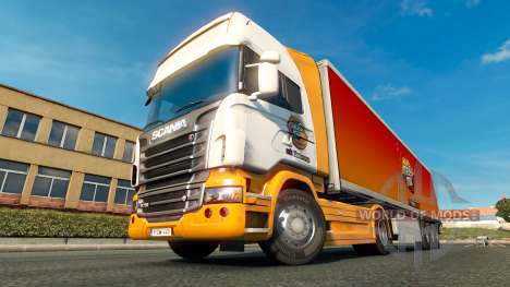 Mezzo Mix skin for Scania truck for Euro Truck Simulator 2