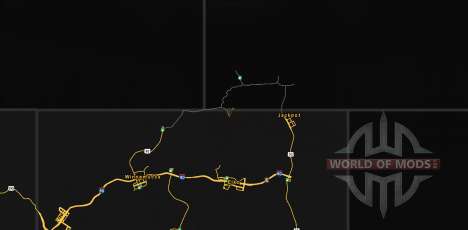 Roads Northern Nevada for American Truck Simulator