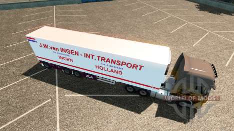 Semi J. W. van Ingen for Euro Truck Simulator 2