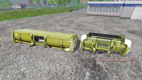 CLAAS EasyFlow300 and XDisc 6200 for Farming Simulator 2015