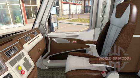 The new color Peterbilt 579 interior for American Truck Simulator