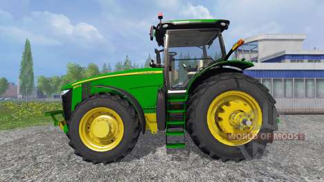 John Deere 8370R [Degelman silage blade] for Farming Simulator 2015