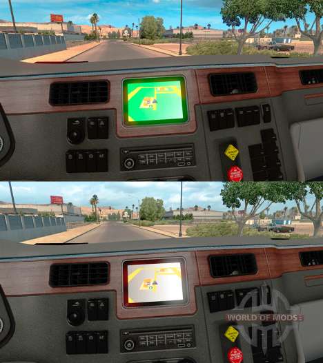 Colored backgrounds Navigator for American Truck Simulator