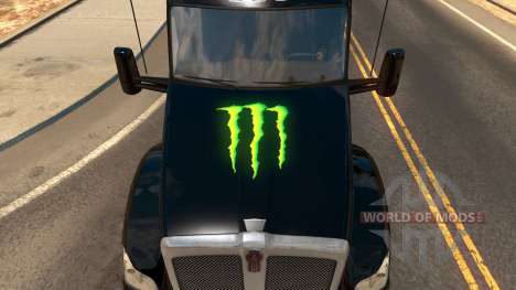 Kenworth T680 Monster Energy for American Truck Simulator