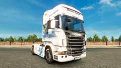 Bavaria Express skin for Scania truck for Euro Truck Simulator 2