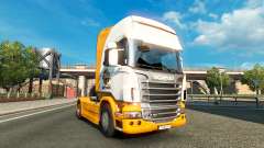 Mezzo Mix skin for Scania truck for Euro Truck Simulator 2
