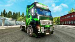 Biohazard skin for Volvo truck for Euro Truck Simulator 2