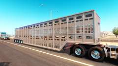 The animal transport semi-trailer for American Truck Simulator