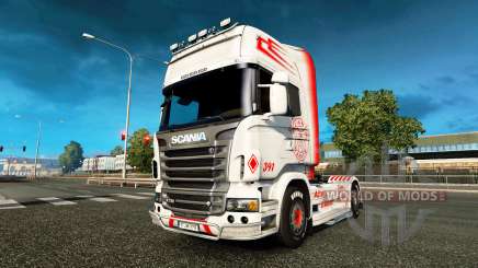 Vabis skin for Scania truck for Euro Truck Simulator 2