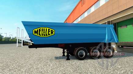 Skin Meiller Kipper semi-trailer to the for Euro Truck Simulator 2