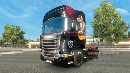 Skin for Scania truck Scania for Euro Truck Simulator 2