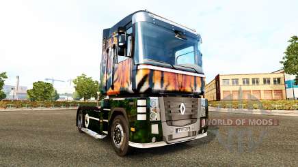 Tiger skin for Renault truck for Euro Truck Simulator 2