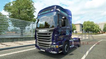 Expendables skin for Scania truck for Euro Truck Simulator 2