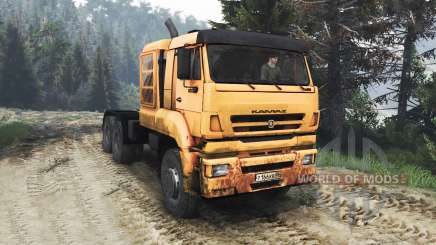 KamAZ-65226 [25.12.15] for Spin Tires
