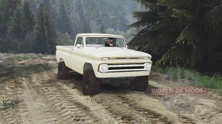 Chevrolet C30 1966 [tan] v1.1 [16.12.15] for Spin Tires