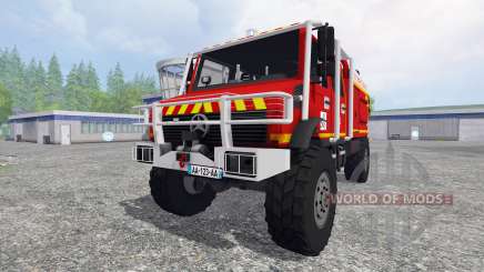 Mercedes-Benz Unimog [fire service] for Farming Simulator 2015