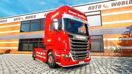 Emons skin for Scania truck for Euro Truck Simulator 2