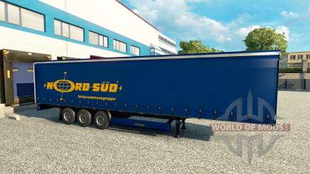 Skins for trailers v2.0 for Euro Truck Simulator 2