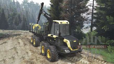 PONSSE Buffalo 8x8 [16.12.15] for Spin Tires