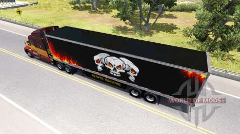 Refrigerated semi-trailer Trucking Reaper for American Truck Simulator