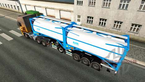 Semitrailer tank Nijman Zeetank v2.0 for Euro Truck Simulator 2