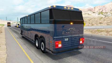 Skin on Greyhound bus for American Truck Simulator